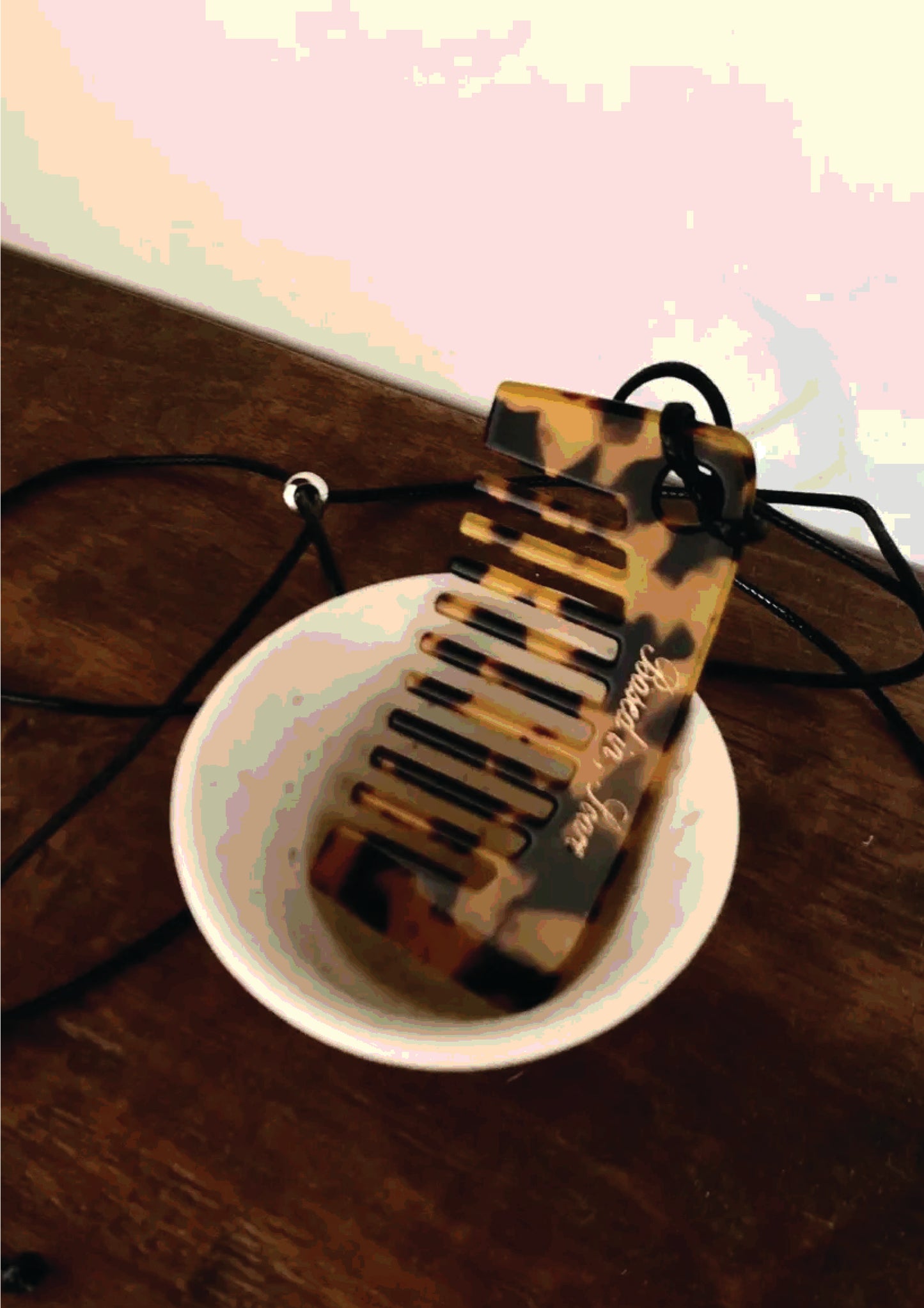 250234 Leopard Comb Necklace