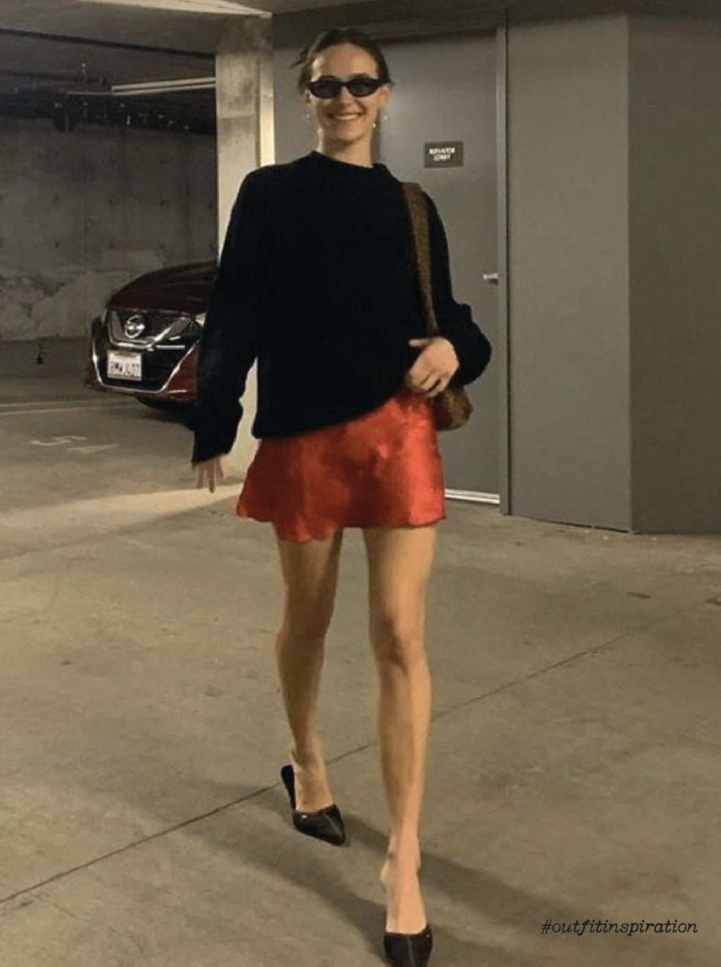 SK07 - Vera Mini Leather Skirt
