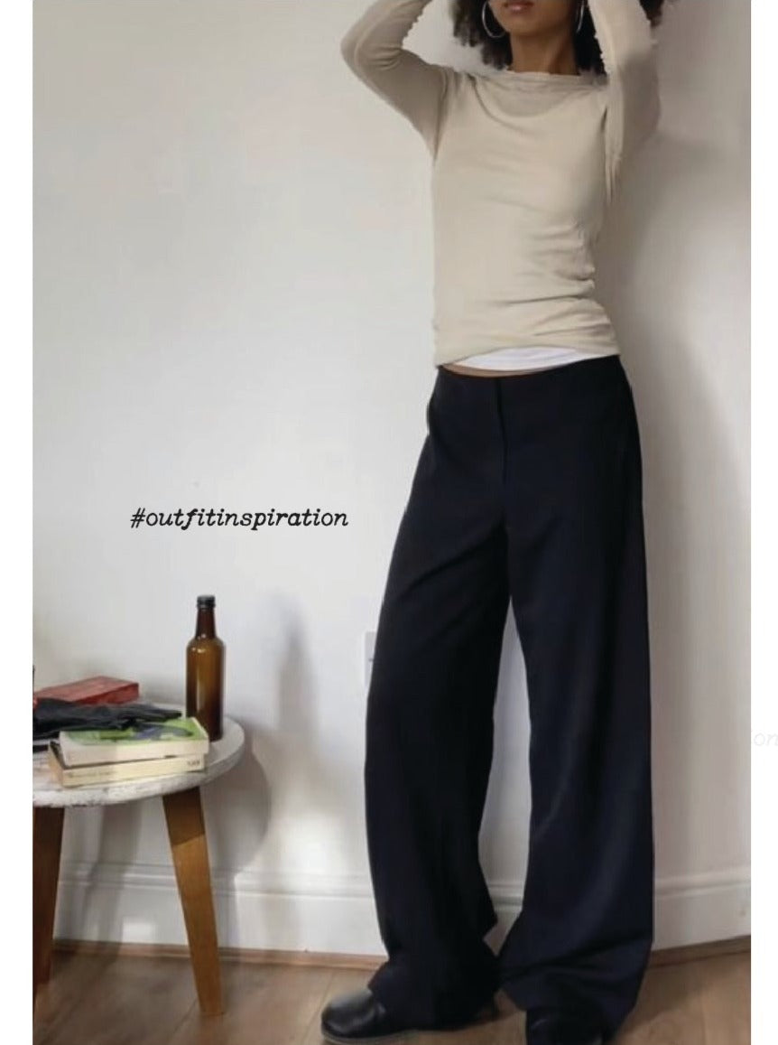 LS09 -Boatneck Long Sleeves Top