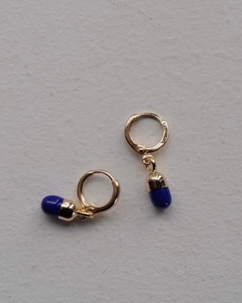 A40 - Petit Pill Earrings