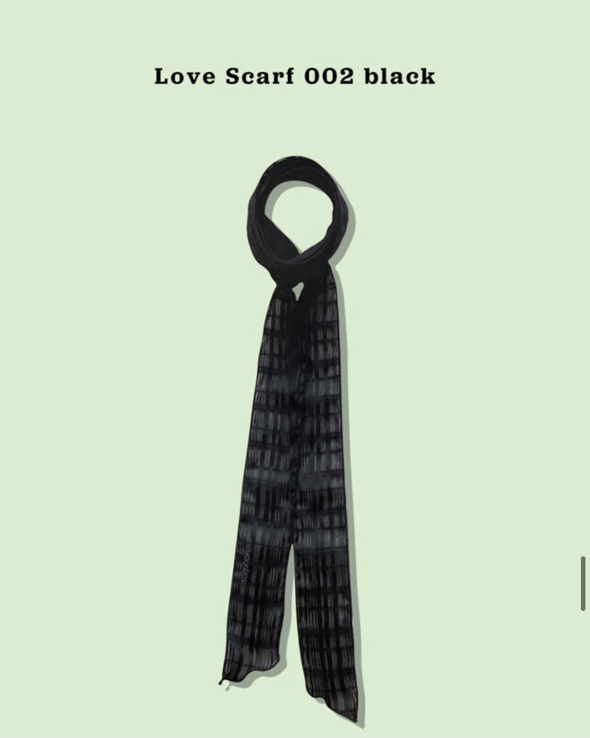 SF01 SUMOONDAY - Love Scarf 002