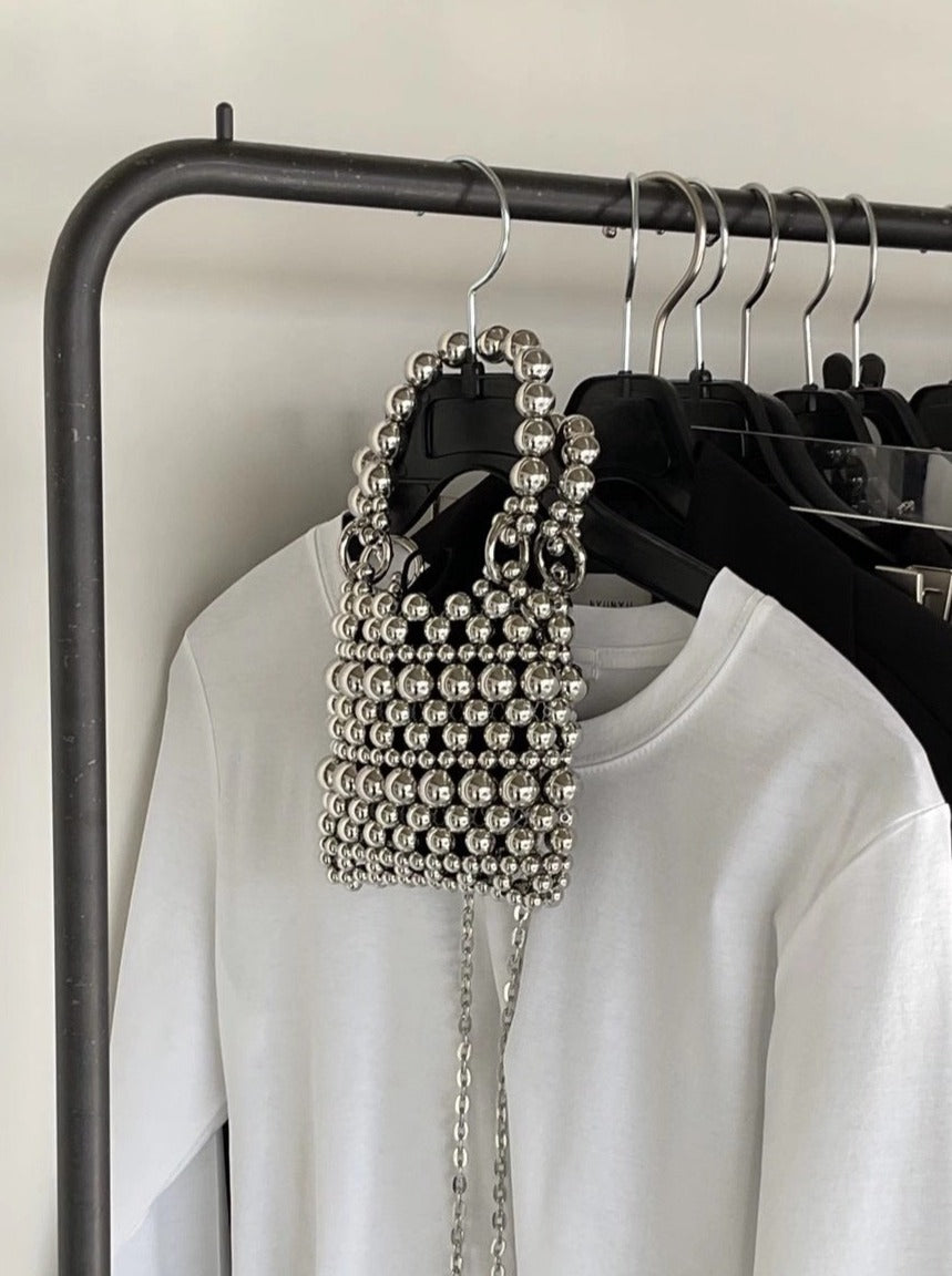BA14 - Beaded Ball Bag