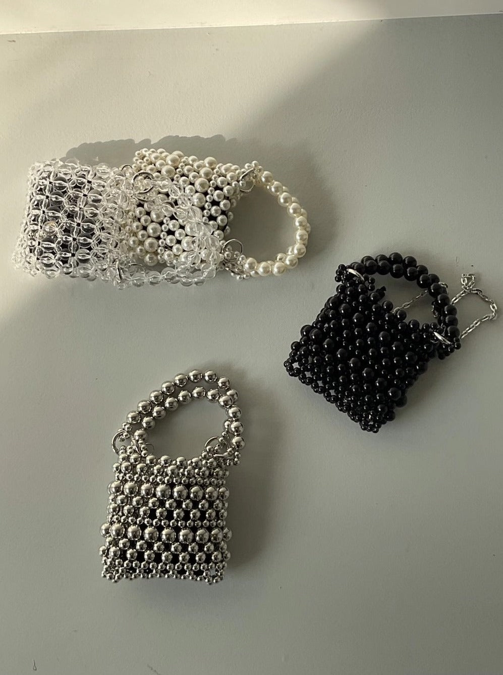 BA14 - Beaded Ball Bag