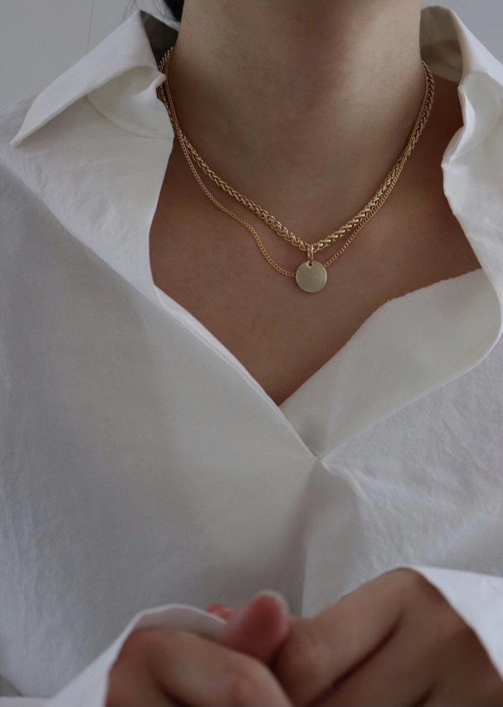 A44 - Vogue Chain Necklace Set