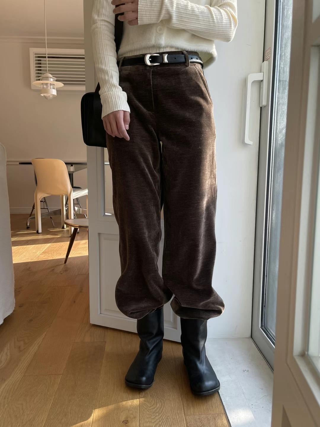 P08 - Albert Velvet Pants