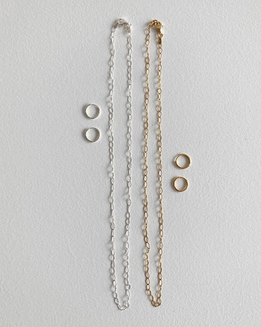 SUMOONDAY - 925sliver Mond chain necklace