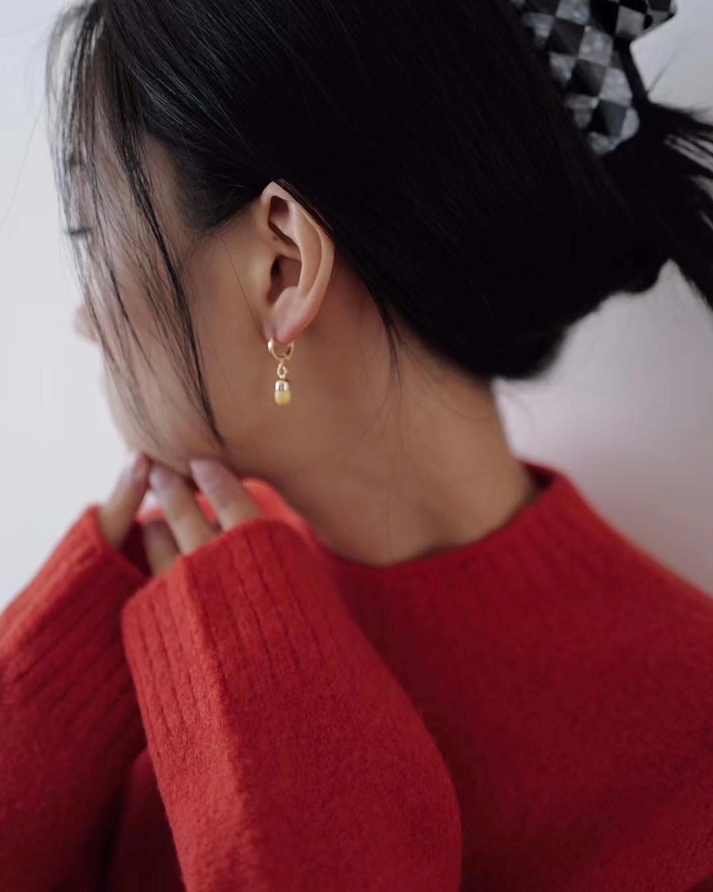 A40 - Petit Pill Earrings