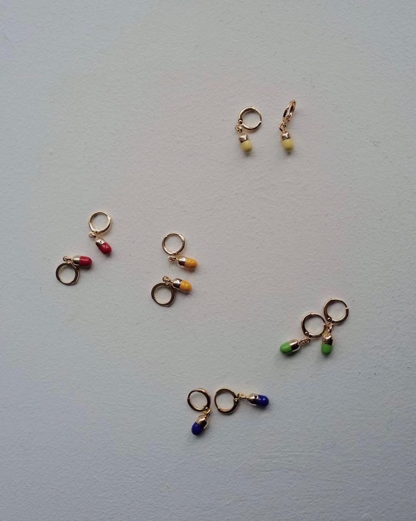 A40 - Petit Pill Earrings