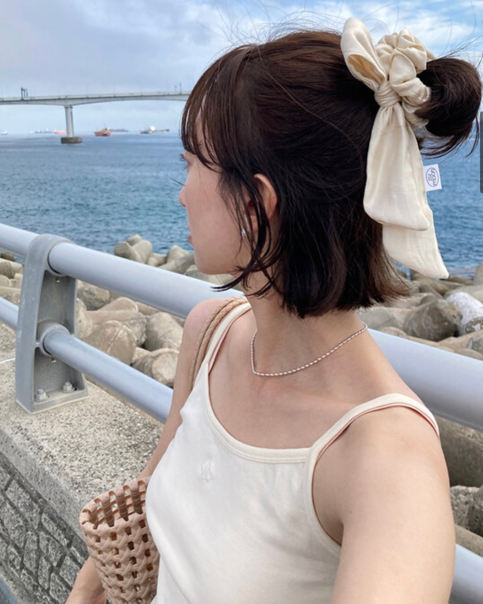 Sumoonday - Wave Ball Necklace (925sliver)