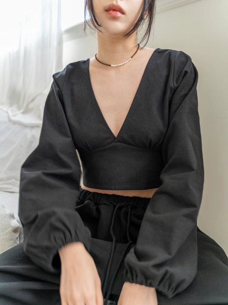 LS06 - Meghan Puff Top