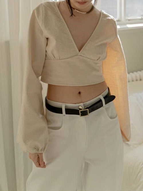 LS06 - Meghan Puff Top