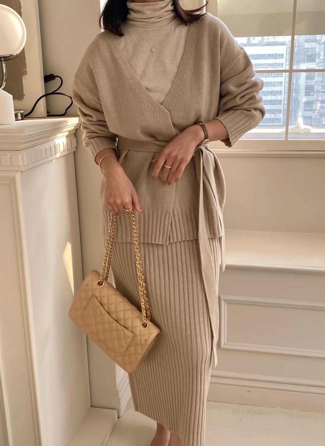 SK11 - Caroline Knit Set (Skirt)