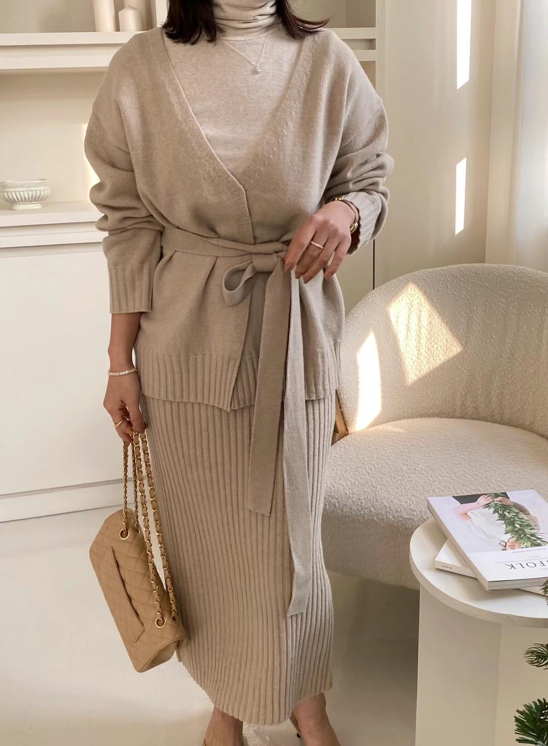 SK11 - Caroline Knit Set (Skirt)