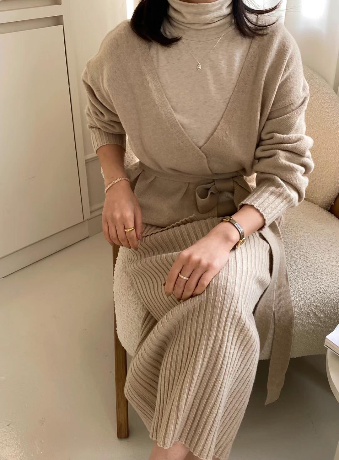 SK11 - Caroline Knit Set (Skirt)