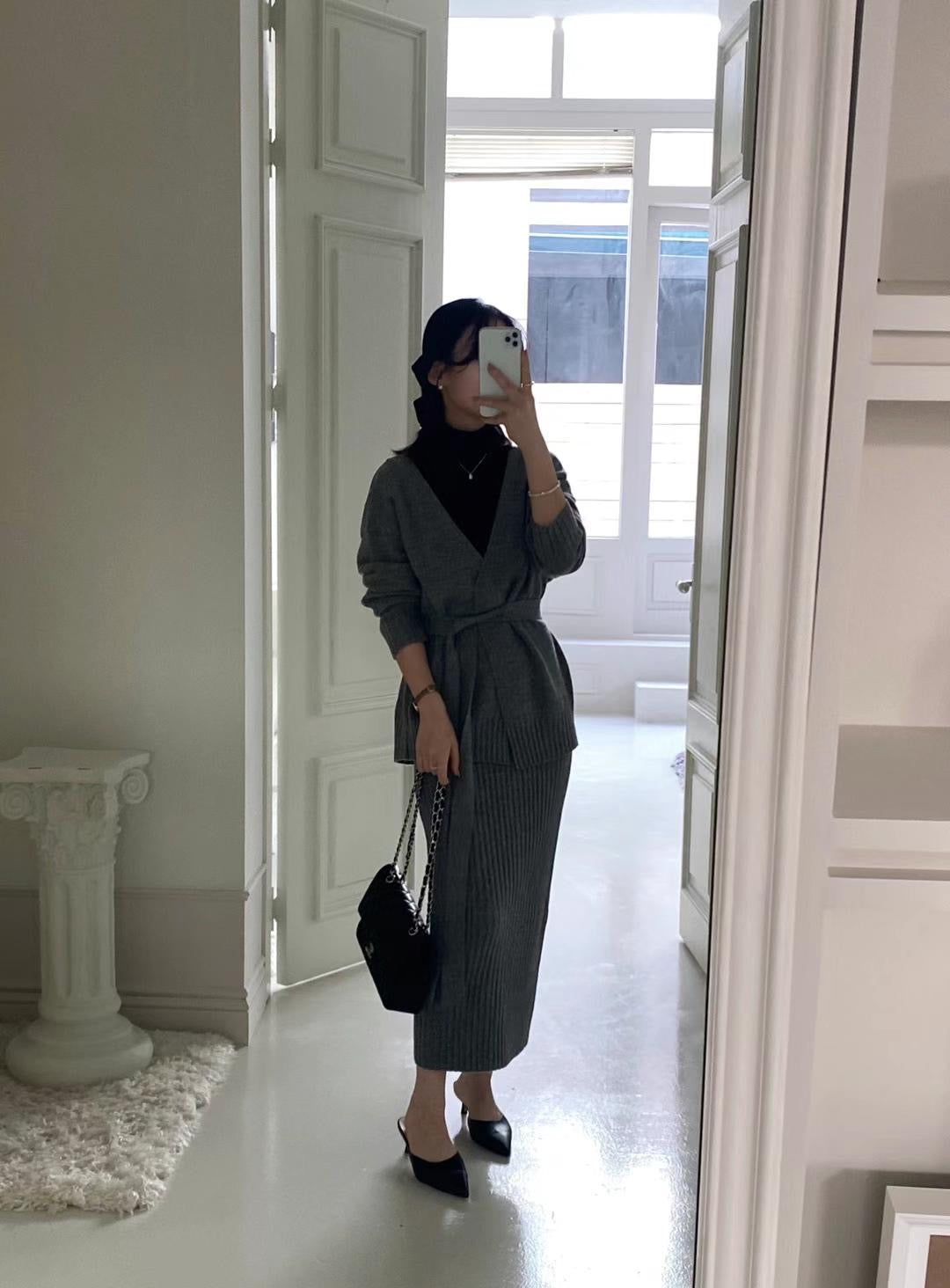 SK11 - Caroline Knit Set (Skirt)
