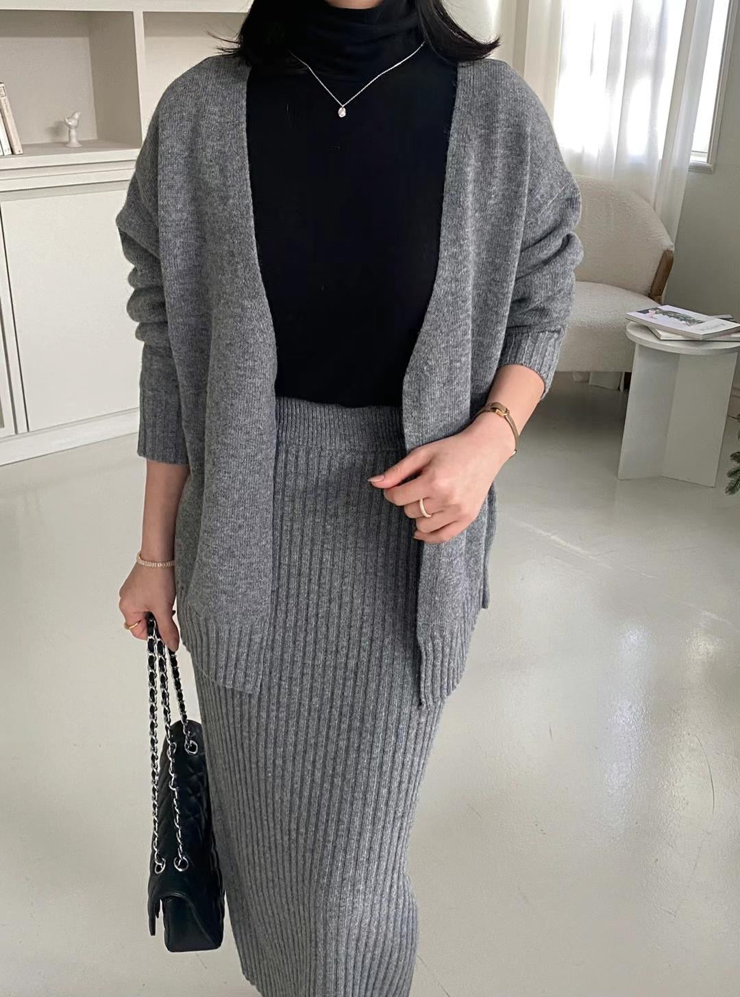 SK11 - Caroline Knit Set (Skirt)