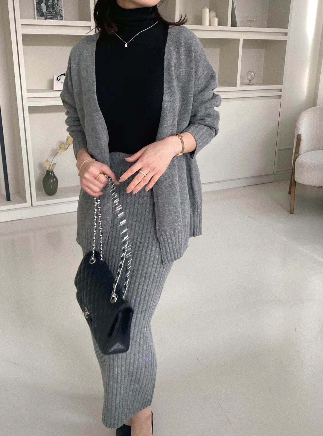 SK11 - Caroline Knit Set (Skirt)