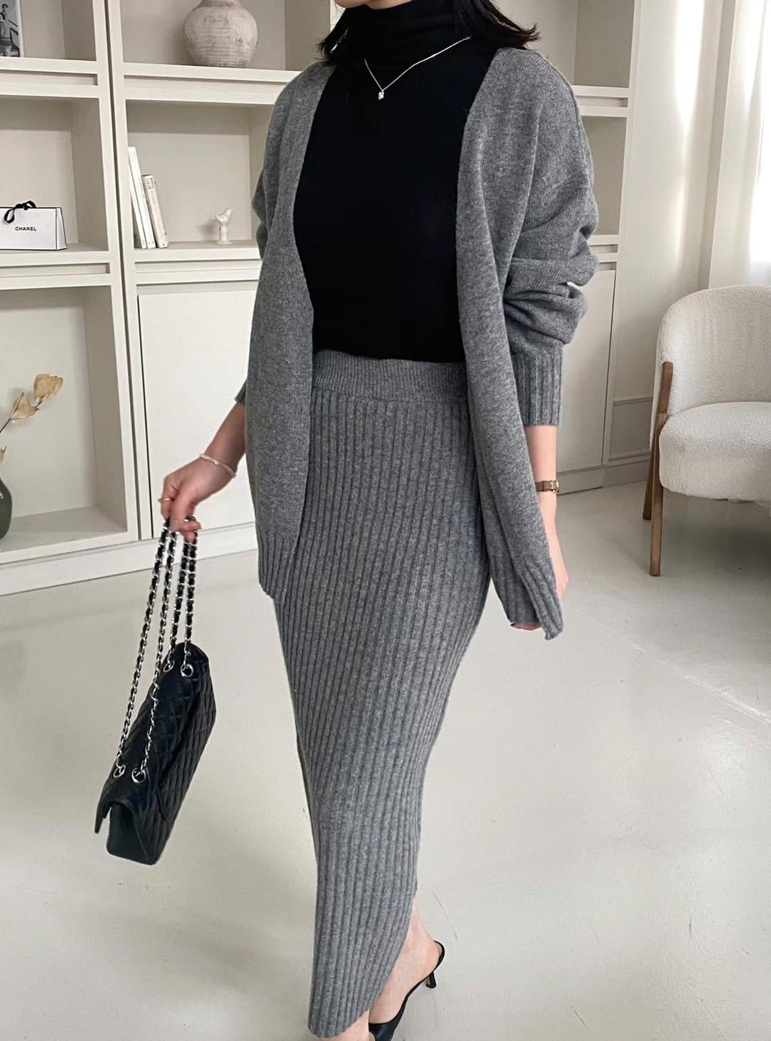 SK11 - Caroline Knit Set (Skirt)