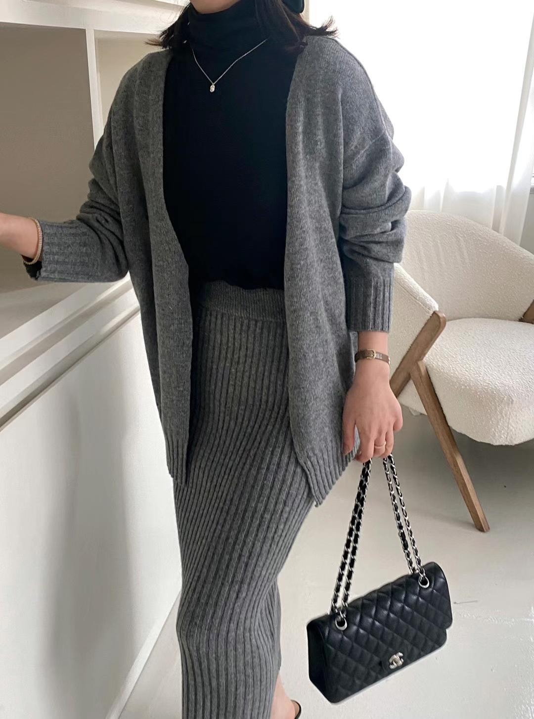 SK11 - Caroline Knit Set (Skirt)