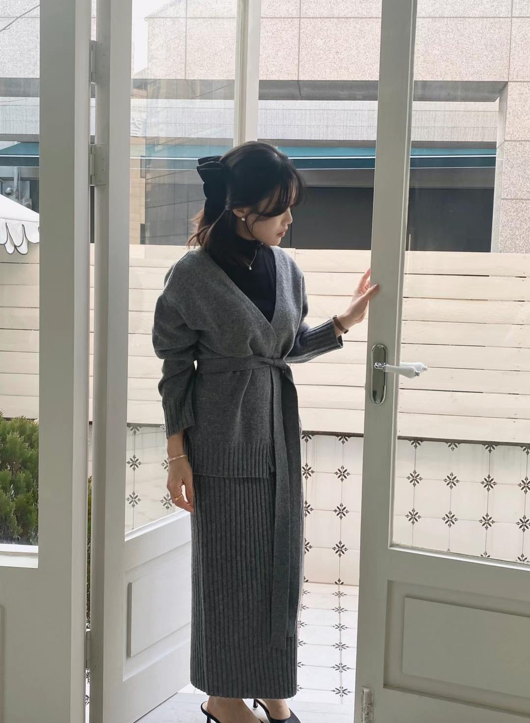 SK11 - Caroline Knit Set (Skirt)