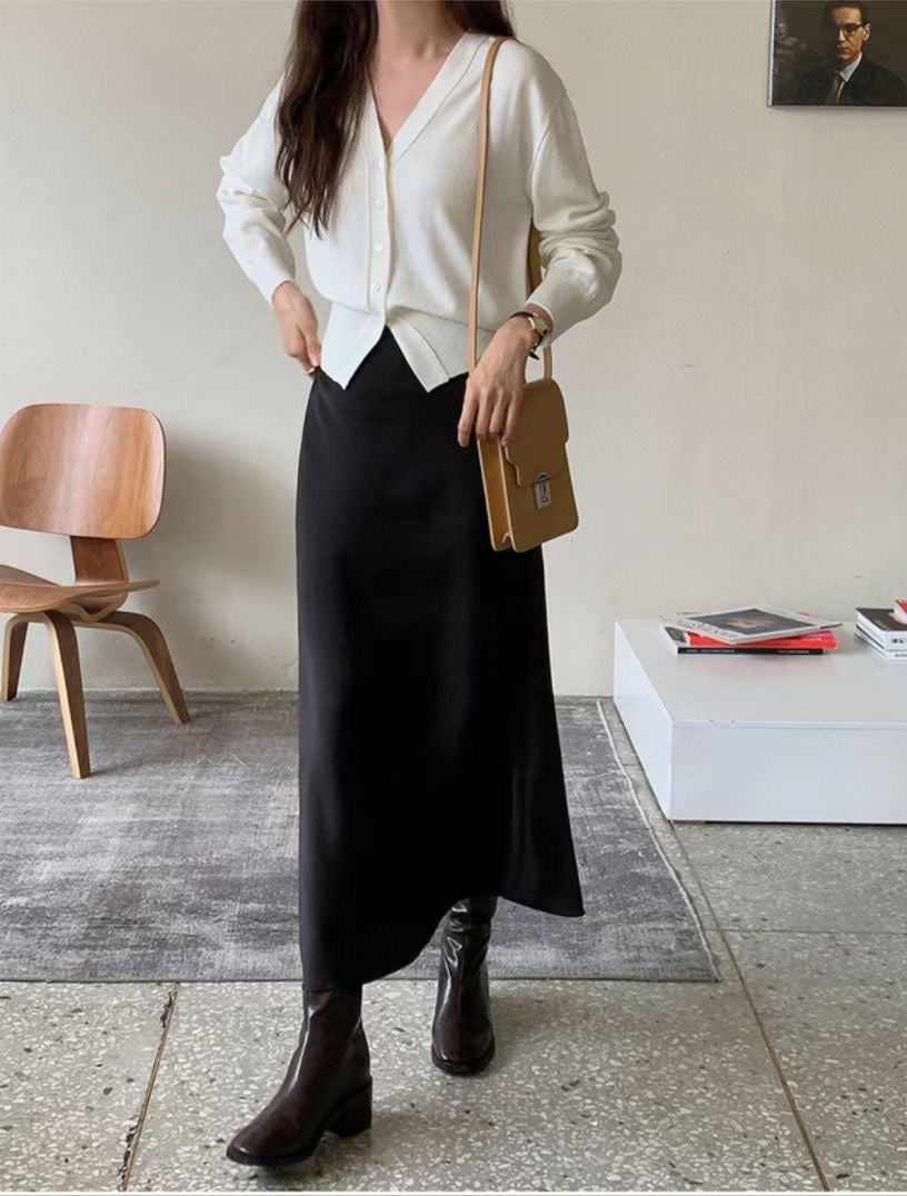 SS03 - Satin Slip Skirt