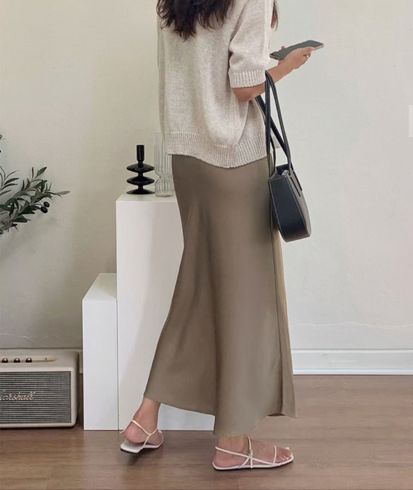 SS03 - Satin Slip Skirt