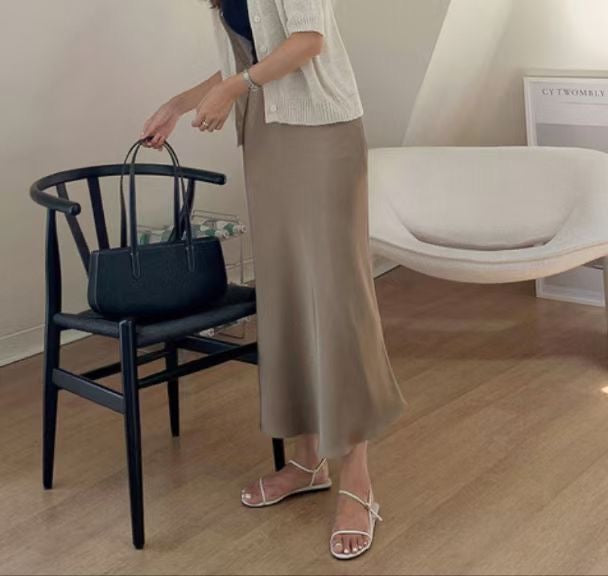 SS03 - Satin Slip Skirt