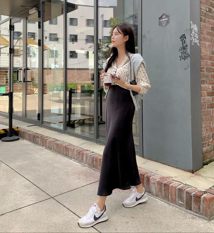 SS03 - Satin Slip Skirt