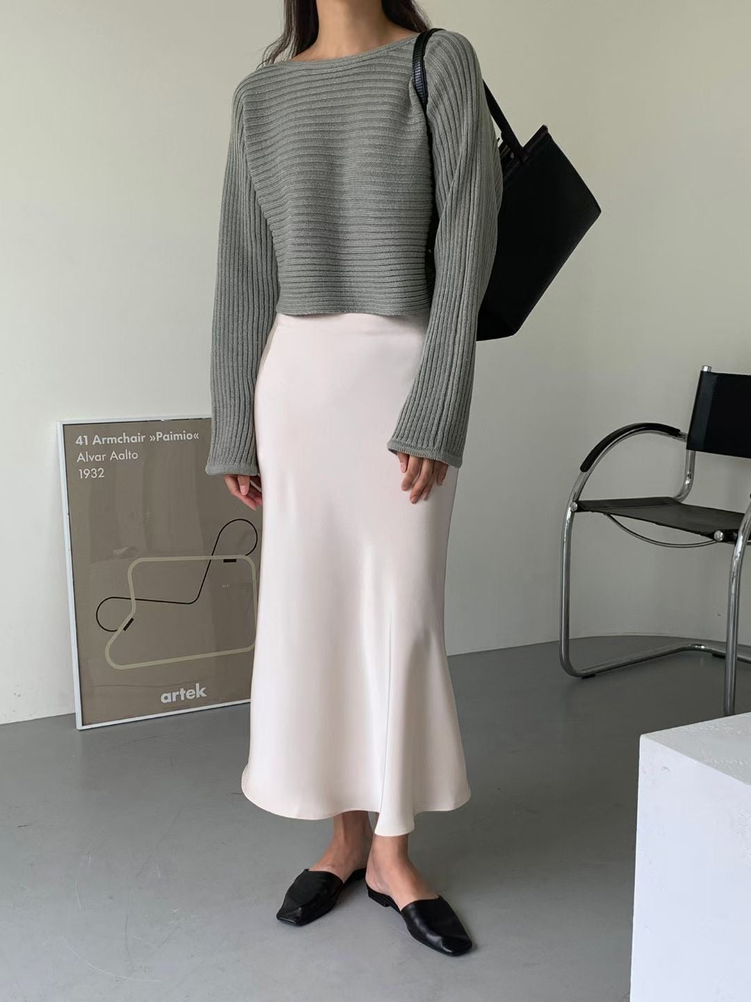 SS03 - Satin Slip Skirt