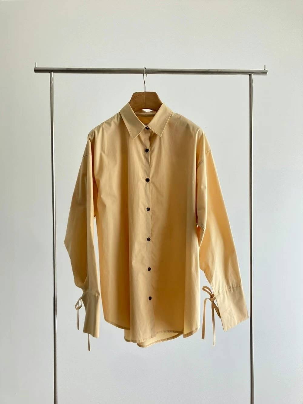 0917 Ribbon Sleeves Shirt (PT2.SHOWROOM 有DISPLAY)