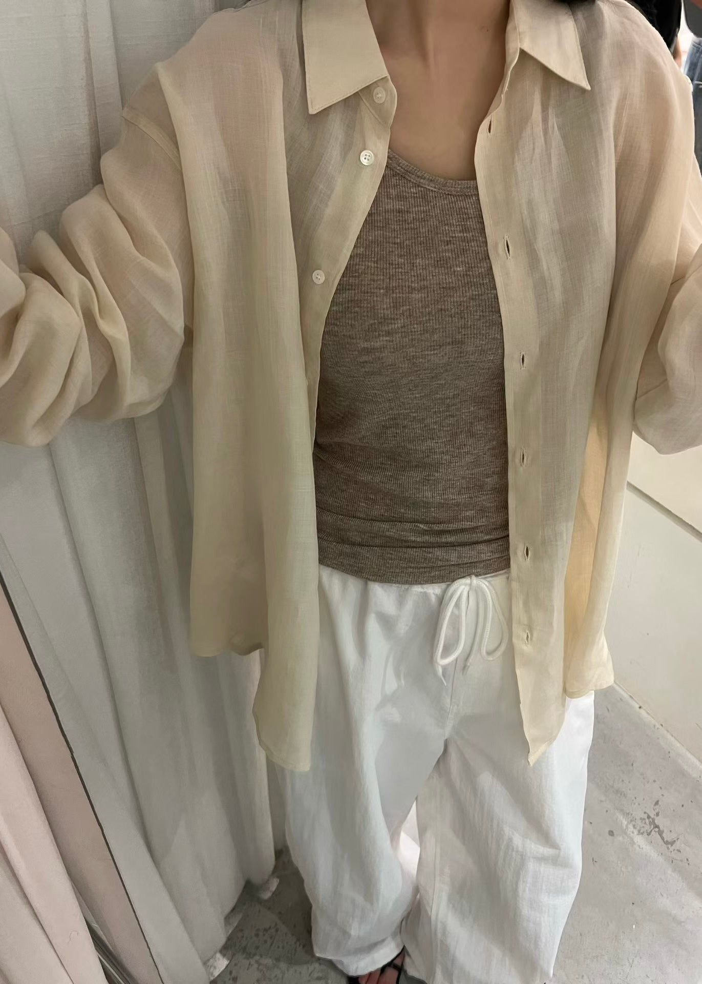 20260520 Premium 100%Linen Shirt