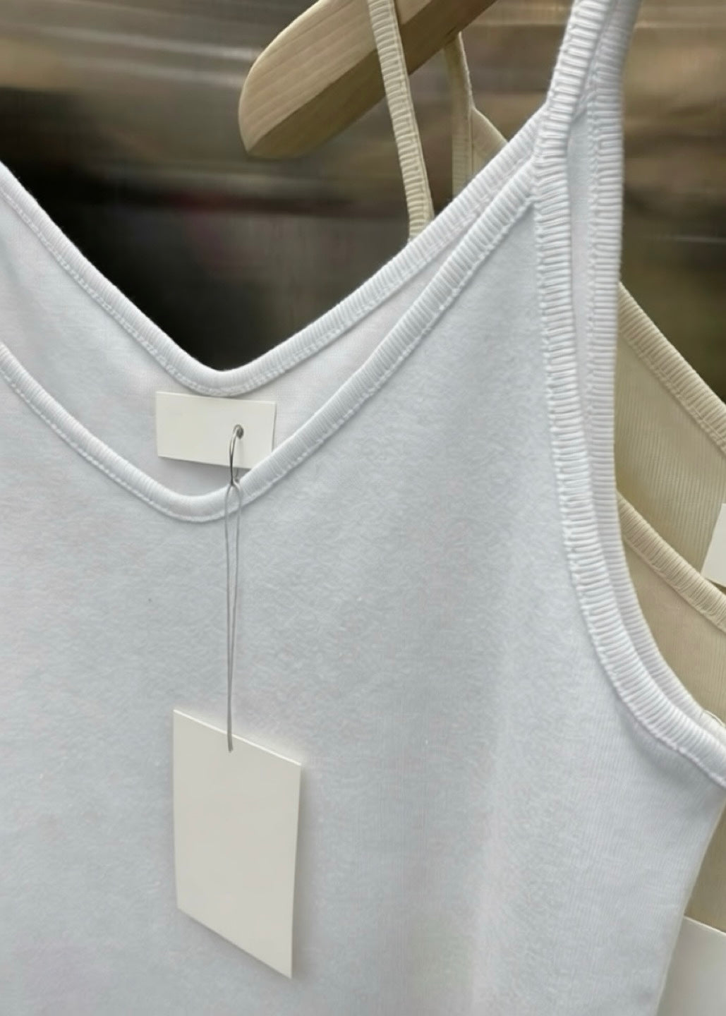 20260510 Rib V neck Tank Top