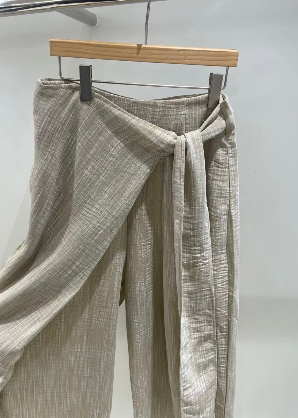 20260533 Linen Wrap Pants