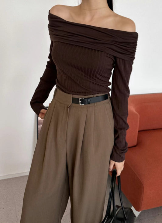 0922 Charlotte Off Shoulder (PT1.SHOWROOM 有DISPLAY)