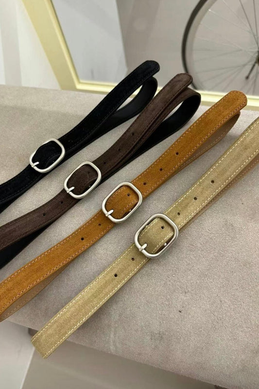 0971 Boxy Suede Leather Belt (PT2.SHOWROOM 有DISPLAY)