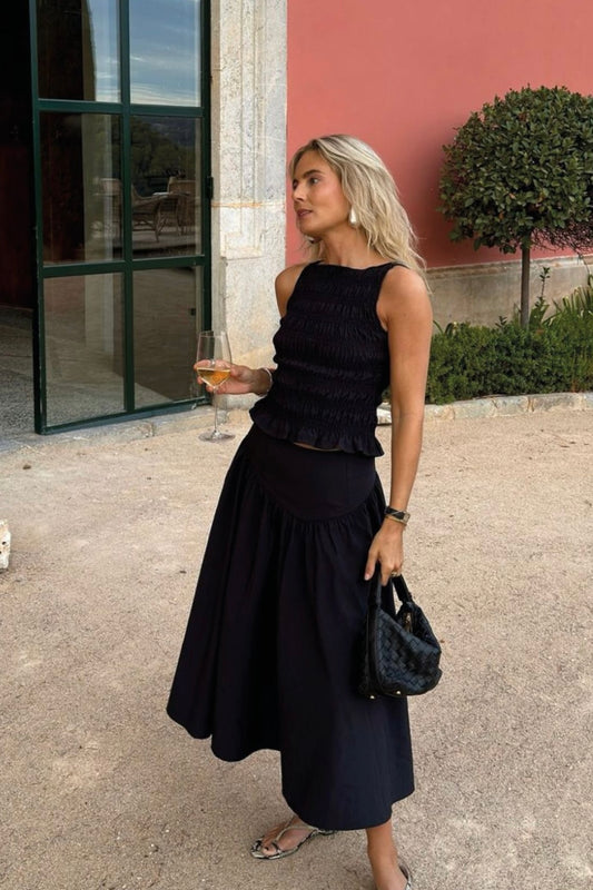 250707 Terra Ruched Top (outfit inspiration)
