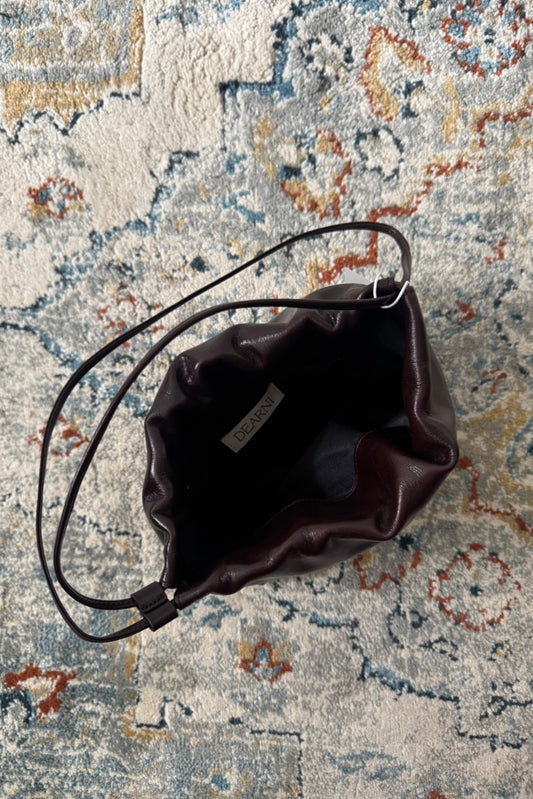 250949 Dumpling Leather Bag
