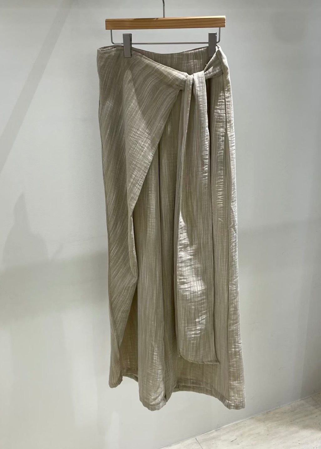 20260533 Linen Wrap Pants