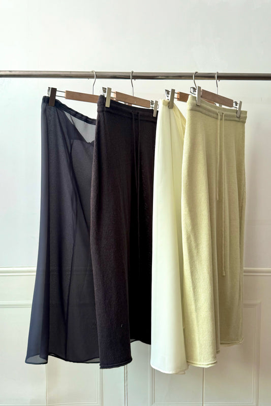 250610 Summer Knitted Lounge Skirt