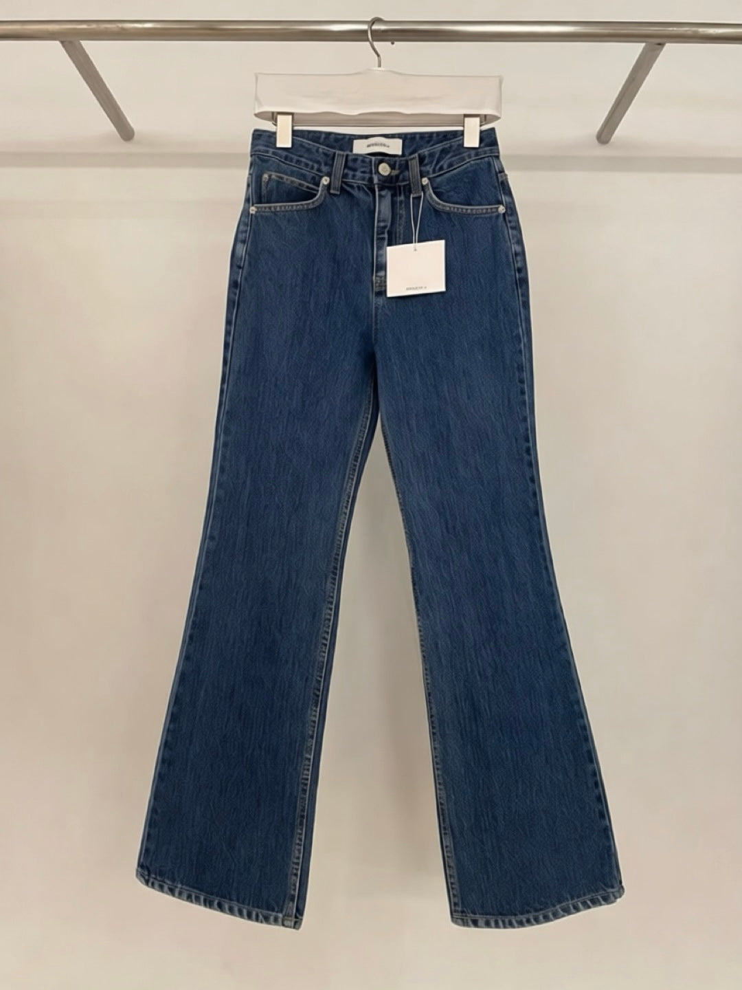 20260124 Boot-cut Slim Fit Denim Jeans