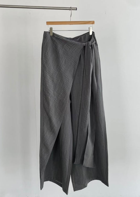 20260533 Linen Wrap Pants