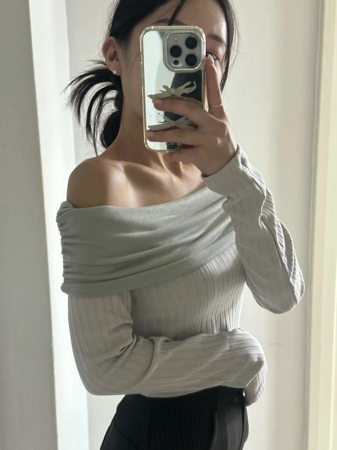 0922 Charlotte Off Shoulder (PT1.SHOWROOM 有DISPLAY)