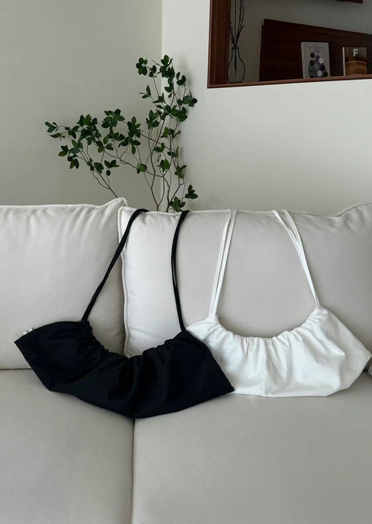 0672 Half Moon Ruched Bag
