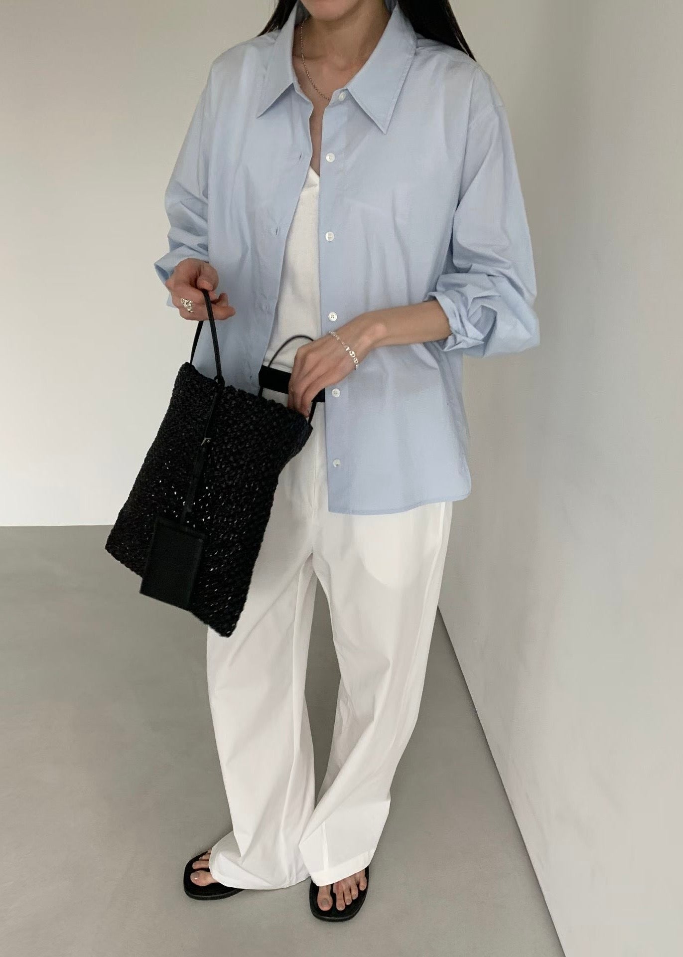 20260515 Clémence Straight Side Button Pants