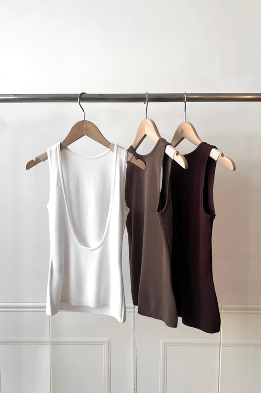 250713 Low Back Tank Top