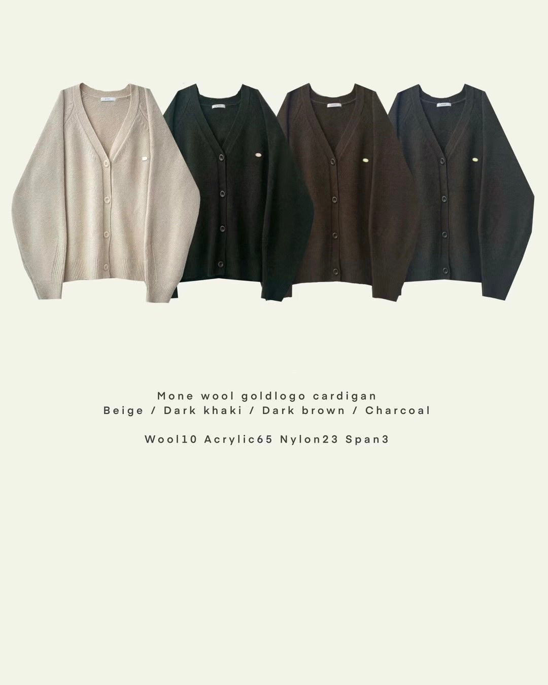0913 Georgette Cardigan with petit gold pin(PT1.SHOWROOM 有DISPLAY)