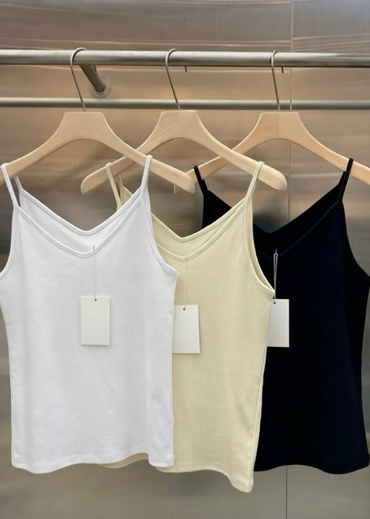 20260510 Rib V neck Tank Top