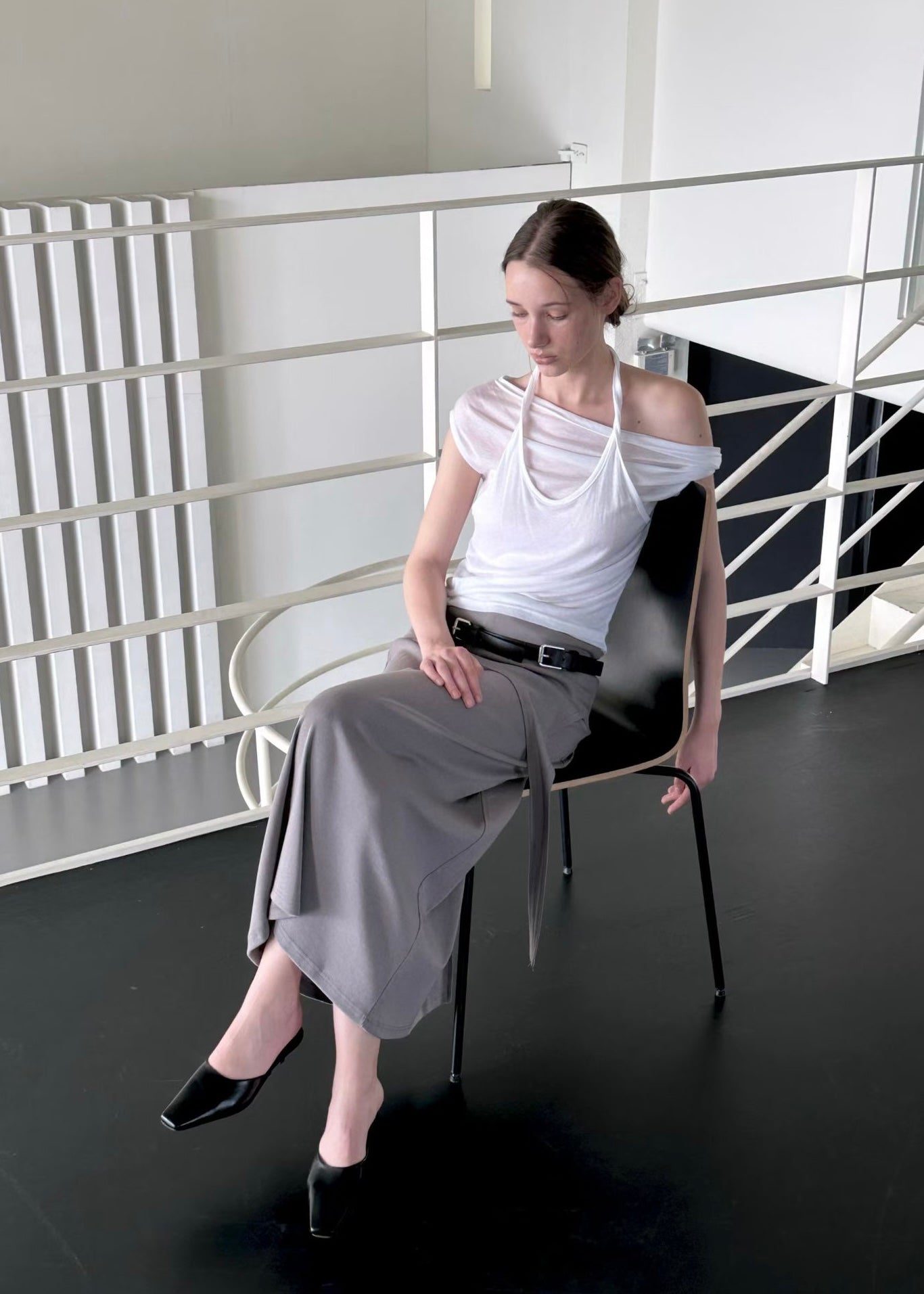 20260514 Sheer Asymmetrical Top