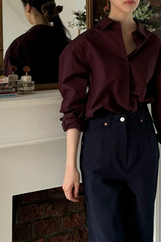 1023 Jeanne Pocket Shirt (*SHOWROOM 有DISPLAY)