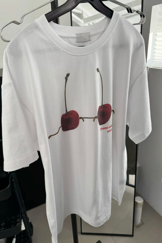 250970 Mon cerise Oversize Tee